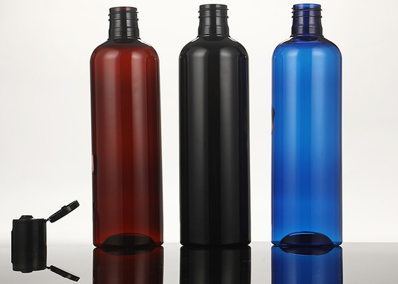 500ml Losyon Plastik Vidalı Şişeler Seyahat Şampuan Duş Jeli Filp Üst Kapaklı Şişe