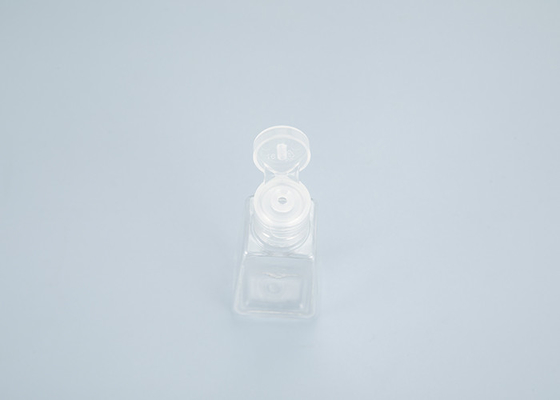 Silikon Jel Trapez ile 30ml PET Küçük Antibakteriyel El Dezenfektanı Jel Şişe