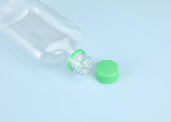 Sütlü Çay Şişeleri 250ml 350ml 300ml 500ml Vidalı Kapaklı Plastik Meyve Suyu Şişeleri
