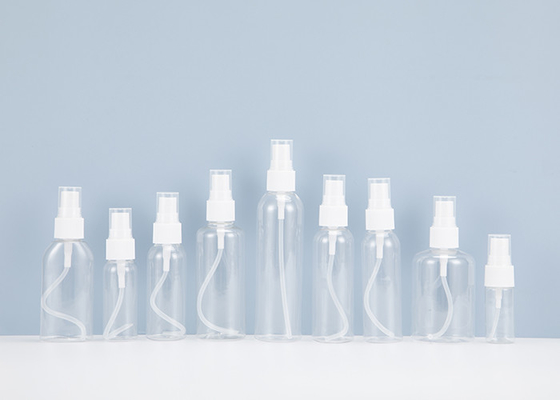 Sprey Kapaklı Sızıntı Olmayan 150ml Şeffaf PET Plastik Sprey Şişesi