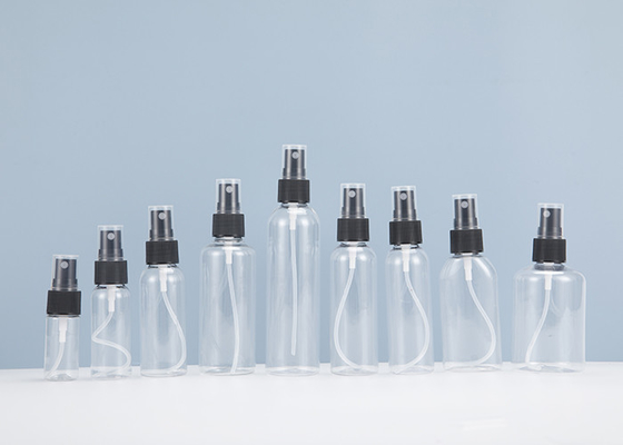 100ml yuvarlak PET plastik sprey şişesi günlük ve çok fonksiyonel için