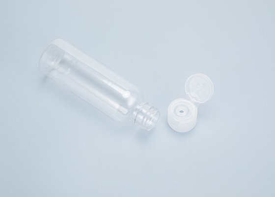 1oz 2oz 3oz 4oz Flip Kapaklı Boş Plastik PET Şeffaf Şişe Konteyner