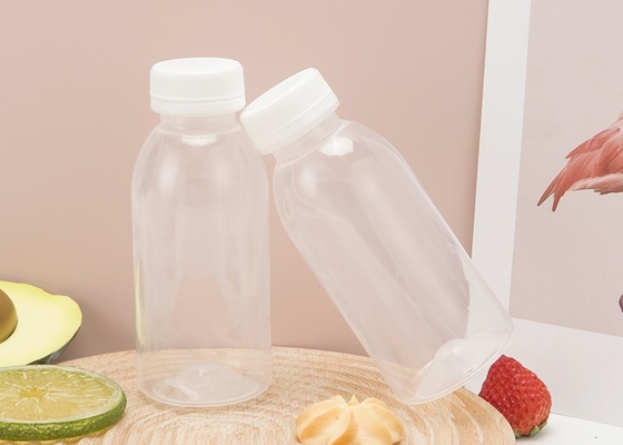 350ml Sıcak Dolum İçecek Şişeleri Likör İçin Sıcak Suyu Plastik Şişeler