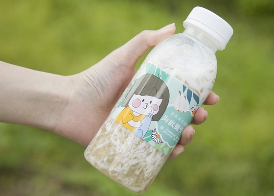 Yoğurt Süt Suyu İçin Sıcak Dolum 16oz PP Plastik İçecek Şişesi