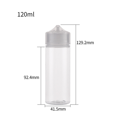 E Sigara için 100ml 120ml E Likit Şişe E Suyu Şişeleri