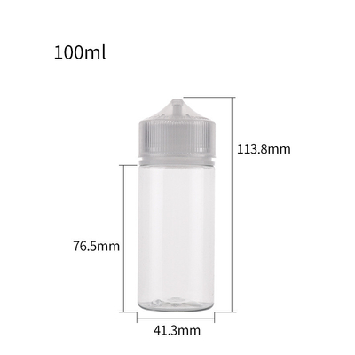 E Sigara için 100ml 120ml E Likit Şişe E Suyu Şişeleri
