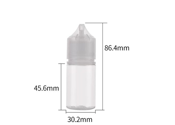 Sızıntı geçirmez boş plastik sıkabilir damlatıcı şişeler