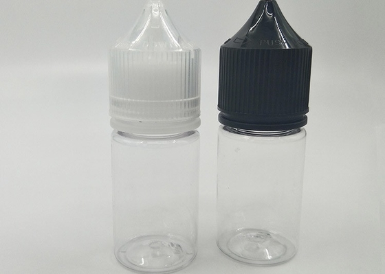 Sızıntı geçirmez boş plastik sıkabilir damlatıcı şişeler