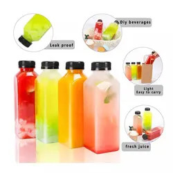 Özel Baskı 500ml PET Plastik Su Şişeleri Meyve suyu ve içecek için