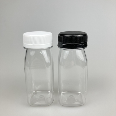 60ml kare meyve suyu şişesi içme şişesi kapalı kare içme şişesi çok renkli