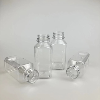 Özel Boş Plastik Meyve Şişeleri 250 ml 2 oz