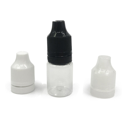 5ml PET şişe damlatıcısı, halka ile değiştirilmez.