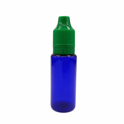 10ml/0.34oz Sıkıştırılabilir PET Plastik Damla Şişeleri