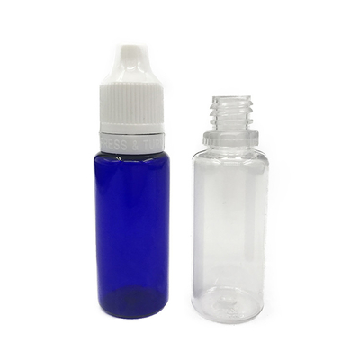 15 ml 0,5 oz Şeffaf Plastik Şişe