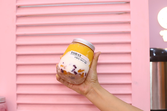 Plastik Balonlu Çay Kavanozları, Balonlu Çay Üreticileri için 0,5 kg