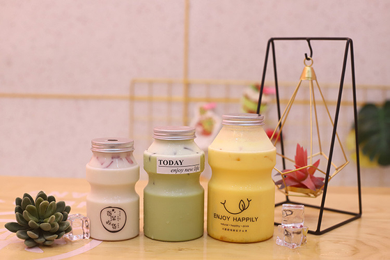 Modern Süt Çayı Şişeleri 0.5kg İçkiler İçin Paketleme Çözümü