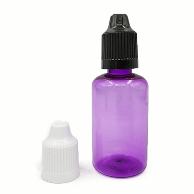 30ml Plastik Damla Şişeleri Sıkıştırılabilir Göz Sıvısı Damla Şişeleri Sızdırmaz Kapaklı Plasti