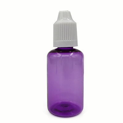30ml Plastik Damla Şişeleri Sıkıştırılabilir Göz Sıvısı Damla Şişeleri Sızdırmaz Kapaklı Plasti