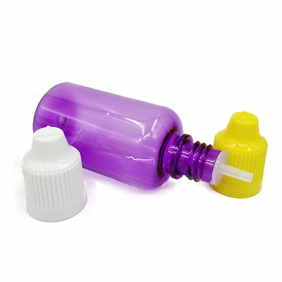 30ml Plastik Damla Şişeleri Sıkıştırılabilir Göz Sıvısı Damla Şişeleri Sızdırmaz Kapaklı Plasti