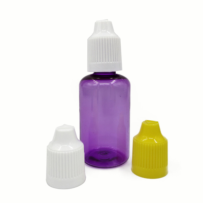 30ml Plastik Damla Şişeleri Sıkıştırılabilir Göz Sıvısı Damla Şişeleri Sızdırmaz Kapaklı Plasti