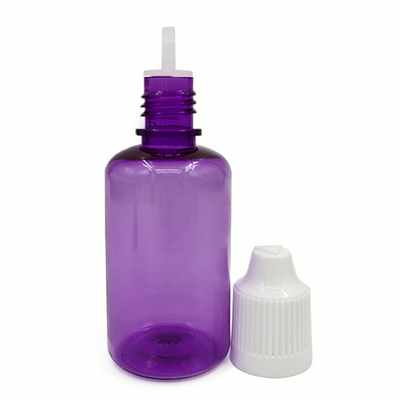 30ml Plastik Damla Şişeleri Sıkıştırılabilir Göz Sıvısı Damla Şişeleri Sızdırmaz Kapaklı Plasti