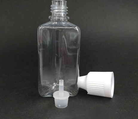 30 ml Üçgen Şekilli Plastik Şişe PET, Damlacı Ucu
