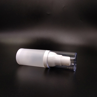 Yuvarlak 30ml Plastik Kozmetik Kaplar Sentetik Sıvı dağıtıcı Flip Top Kapama Tipi