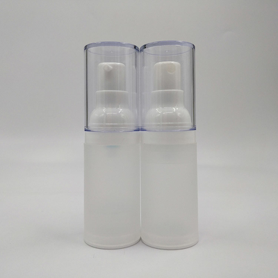 Ekran baskı ve hacim 50ml 30ml ile PET plastik losyon şişeleri