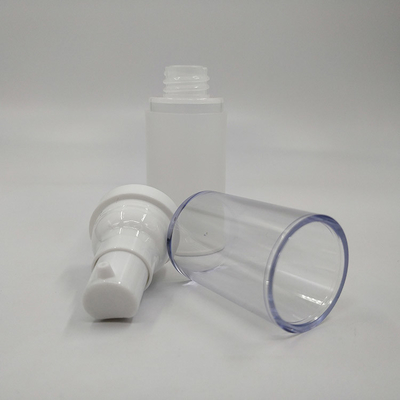Yapay nemlendirici kozmetik plastik şişe 30ml 50ml 60ml Flip Top Kapalı