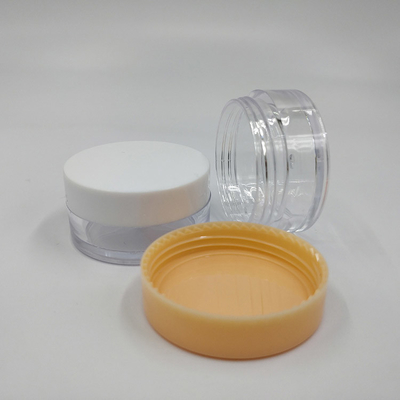 Yumuşak Yüzey Plastik Kozmetik Kavanoz 10ml 15ml 30ml 60ml 80ml 100ml 120ml 150ml Küçük