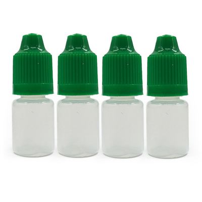 5ml PE Malzemesi Şeffaf Sıkıştırılabilir Damlatıcı