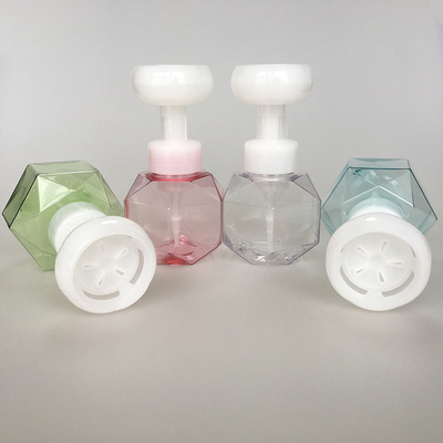 Beyaz 50 ml köpüklü el için basılı logo ile şişe