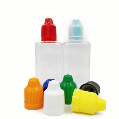 50 ml Plastik şişeler PET Malzemesi Kare şişeler