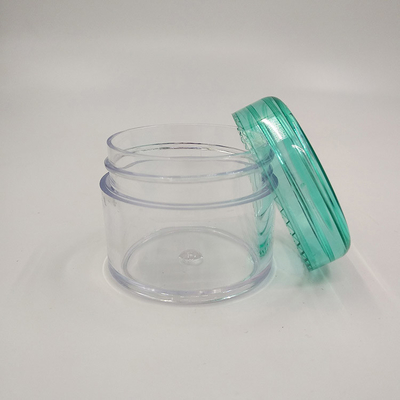 Mini Şeffaf Plastik PS Göz Yüz Kremi Pot Kozmetik Ambalaj 3g 5g 10g 15g 20g Renkli Kapaklı Küçük Plastik Kavanozlar
