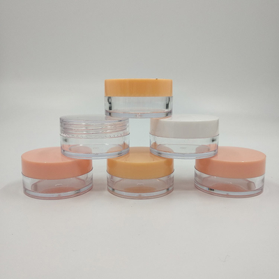 Özel Plastik Kozmetik Kavanoz 10ml 15ml 30ml 60ml 80ml 100ml 120ml 150ml Yumuşak Yüzey