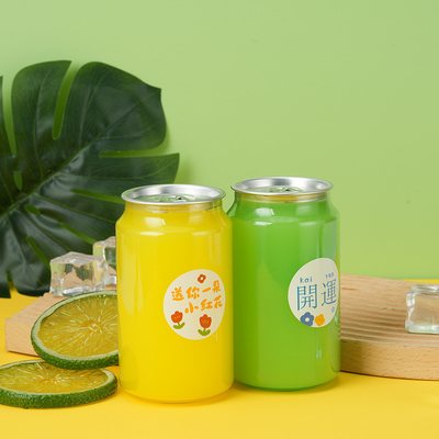 Ergonomik 330ml Plastik İçki Kutusu Çekme Halkası