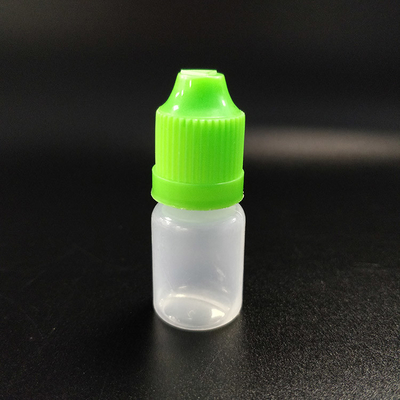 Güvenli ve güvenli sıvı depolama için vida kapaklı plastik damlatıcı şişeler