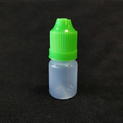 Güvenli ve güvenli sıvı depolama için vida kapaklı plastik damlatıcı şişeler