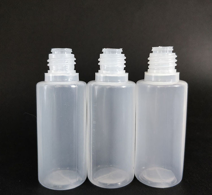 Sıvı dağıtıcı, pürüzsüz yüzeyli plastik damlatıcı şişeler