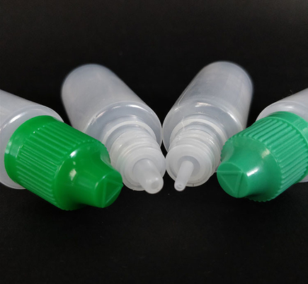 Sıvı dağıtıcı, pürüzsüz yüzeyli plastik damlatıcı şişeler