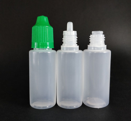Sıvı dağıtıcı, pürüzsüz yüzeyli plastik damlatıcı şişeler