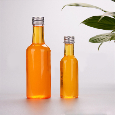 50ml PET Plastik Şişe Meyve suyu Doğal Meyve suyu Şişeler üzerinde Logo Meyve suyu şişeleri için özel etiketler stokta