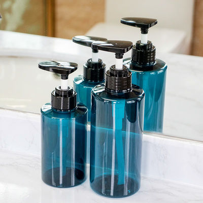 Dayanıklı PET Gövde Malzemesi ve Plastik UV Elektrokaplamalı Kapaklı Yuvarlak Plastik Losyon Şişeleri, Cilt Bakım Ürünleri İçin Uygundur