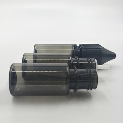 Beyaz/ Siyah Dönüşüm Yapan Kapaklı 10 ml Açık Pet Plastik Şişeler