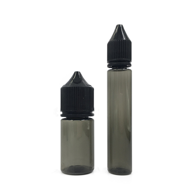 30 ml V3 Essential Oil Screw Black Plastik Kapak Plastik Şişe Dropper Tamper Evident