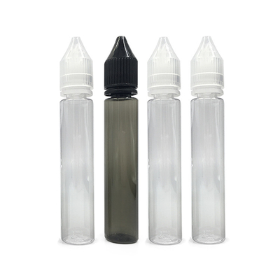 30 ml V3 Essential Oil Screw Black Plastik Kapak Plastik Şişe Dropper Tamper Evident