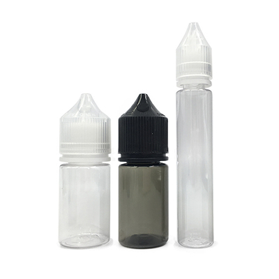 30 ml V3 Essential Oil Screw Black Plastik Kapak Plastik Şişe Dropper Tamper Evident