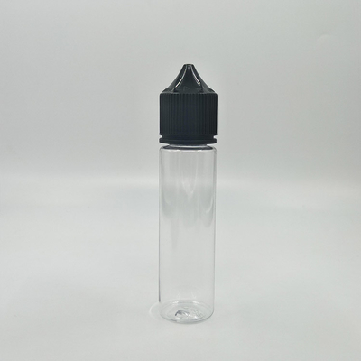 100ml Kapasite Sıvılar için Küçük Şişeler PET Malzemesi
