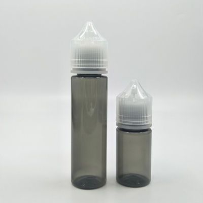 100ml Kapasite Sıvılar için Küçük Şişeler PET Malzemesi