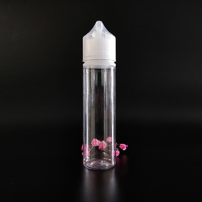 100ml Kapasite Sıvılar için Küçük Şişeler PET Malzemesi